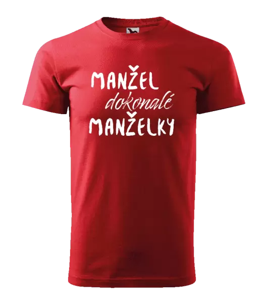 Pánské tričko Manžel dokonalé manželky