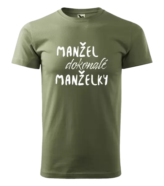 Pánské tričko Manžel dokonalé manželky