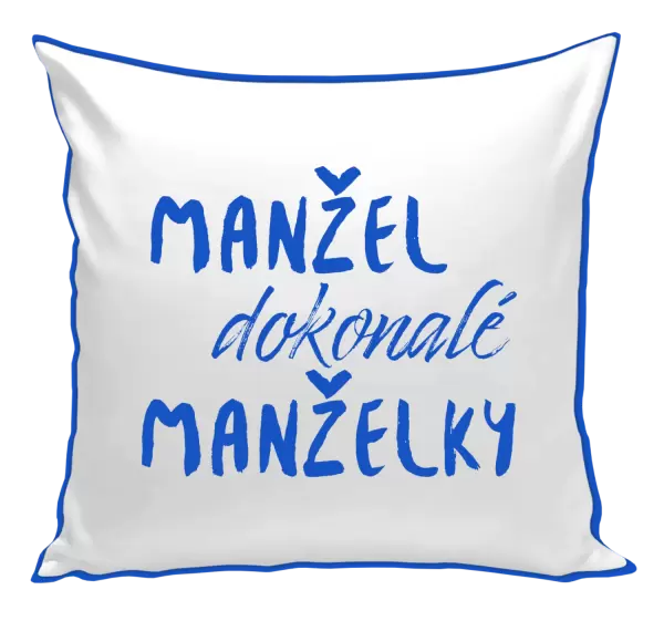 Polštář Manžel dokonalé manželky