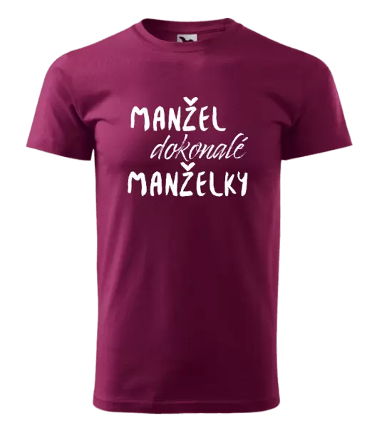 Pánské tričko Manžel dokonalé manželky