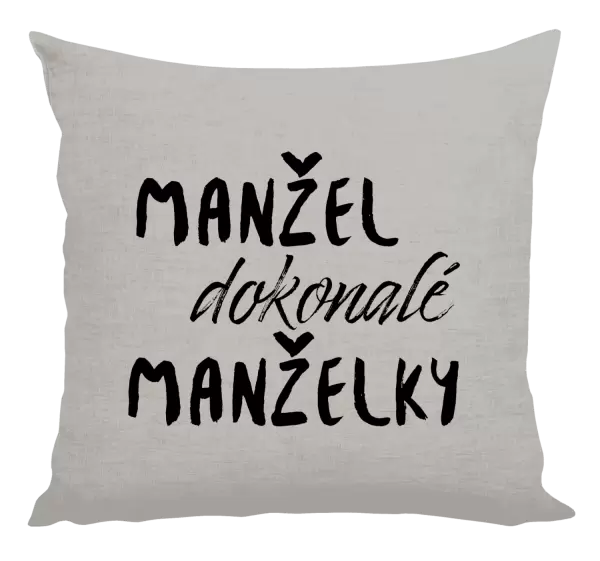 Polštář Manžel dokonalé manželky