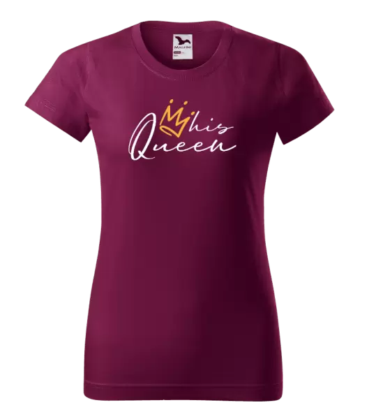 Dámske tričko His queen