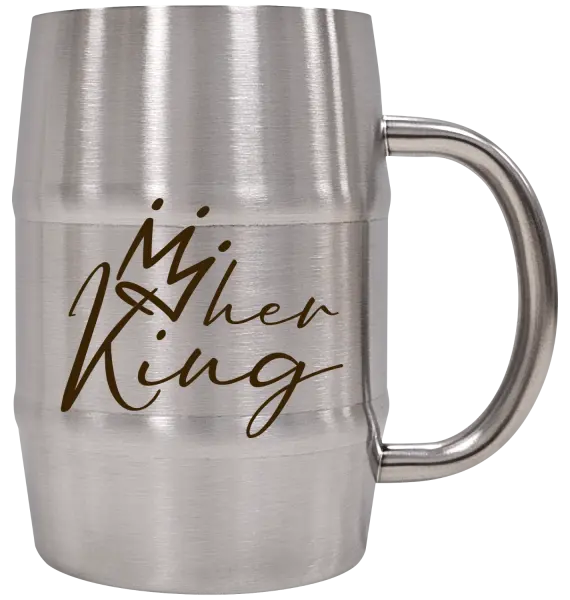 Nerezový chladicí půllitr Her King