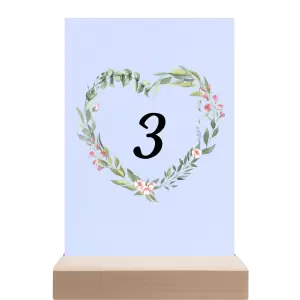 Papírové číslo stolu VENUŠE