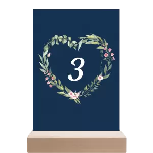 Papírové číslo stolu VENUŠE