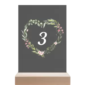 Papírové číslo stolu VENUŠE