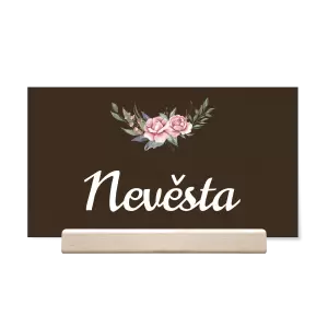 Papírová jmenovka VENUŠE