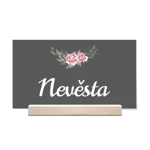 Papírová jmenovka VENUŠE