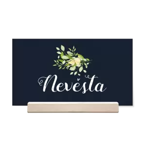 Papírová jmenovka SUNBY