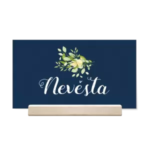 Papírová jmenovka SUNBY