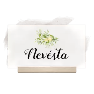 Plexi jmenovka SUNBY