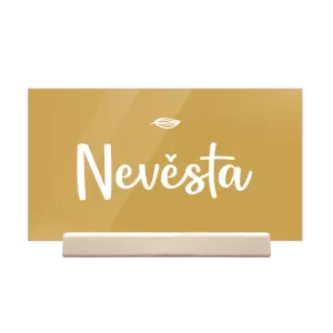 Plexi jmenovka JINDRA