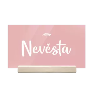 Plexi jmenovka JINDRA