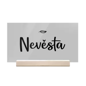 Plexi jmenovka JINDRA