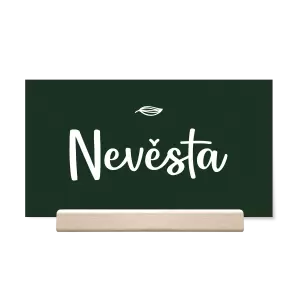 Papírová jmenovka JINDRA