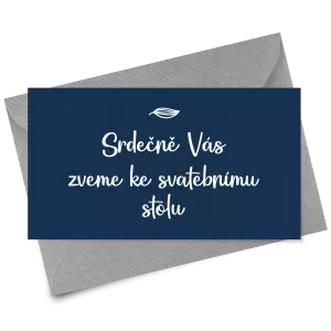 Papírová pozvánka JINDRA