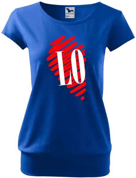 Dámské tričko Srdce LOVE - LO