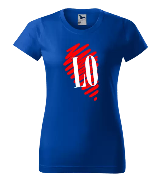 Dámské tričko Srdce LOVE - LO