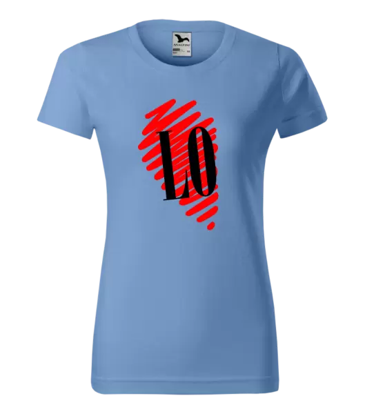 Dámské tričko Srdce LOVE - LO