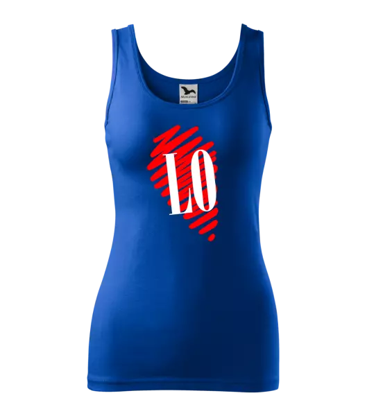 Dámské tílko Srdce LOVE - LO