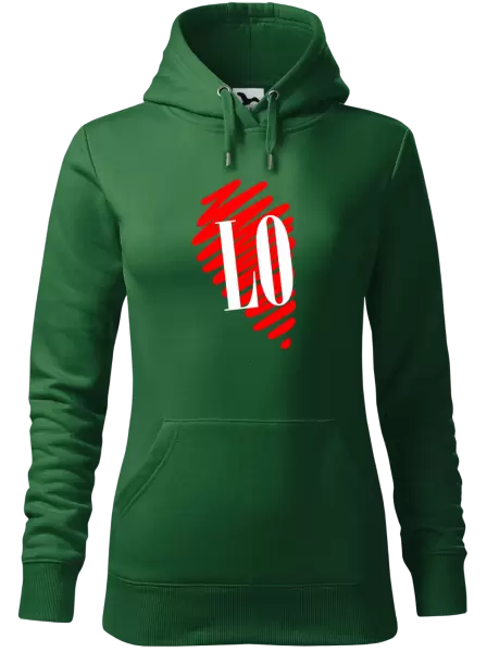 Dámská mikina Srdce LOVE - LO