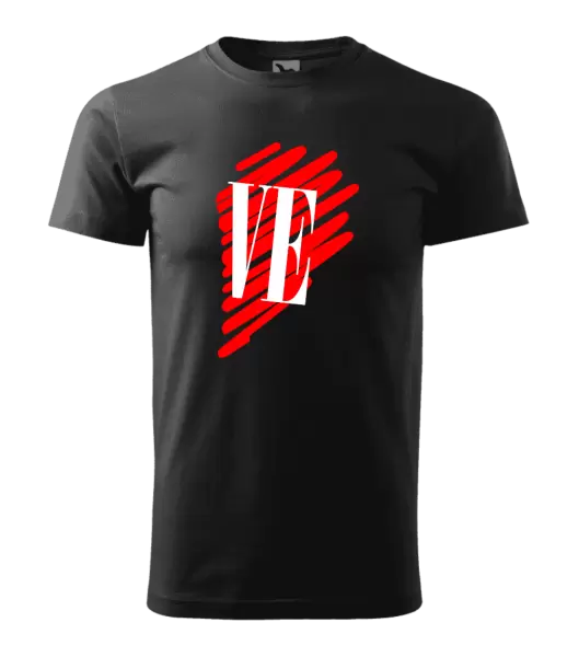 Pánské tričko Srdce LOVE - VE