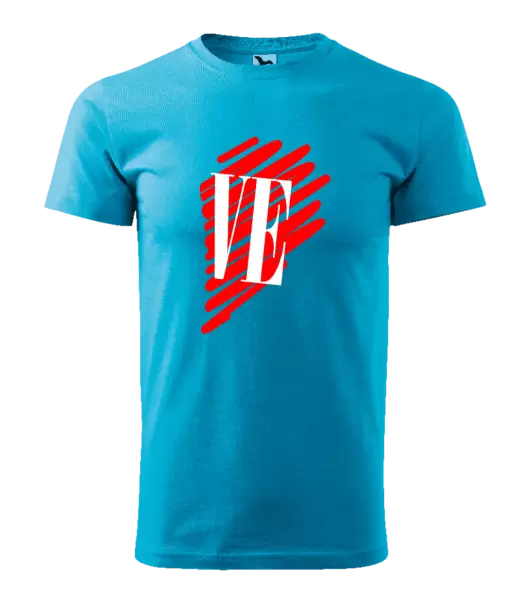 Pánské tričko Srdce LOVE - VE