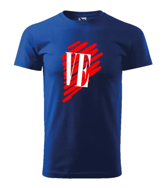 Pánské tričko Srdce LOVE - VE