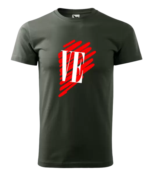 Pánské tričko Srdce LOVE - VE