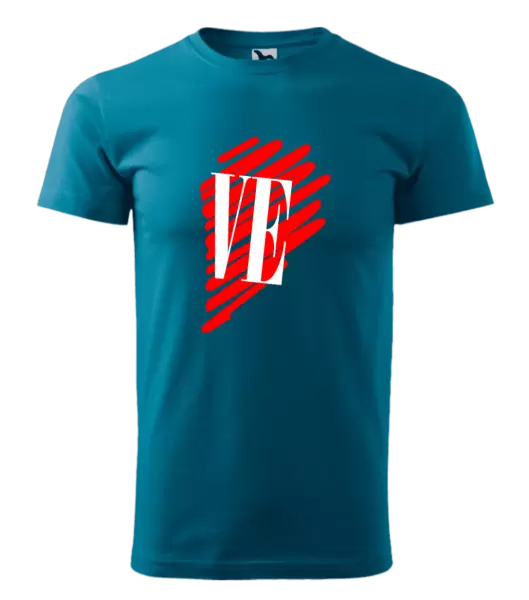 Pánské tričko Srdce LOVE - VE