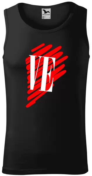 Pánské tílko Srdce LOVE - VE