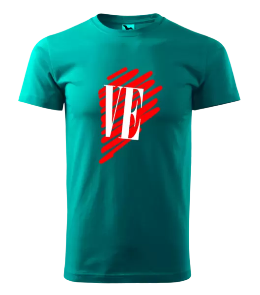 Pánské tričko Srdce LOVE - VE