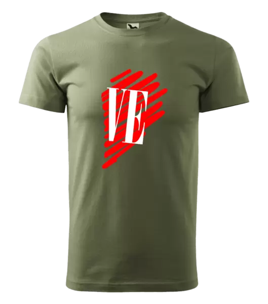 Pánské tričko Srdce LOVE - VE