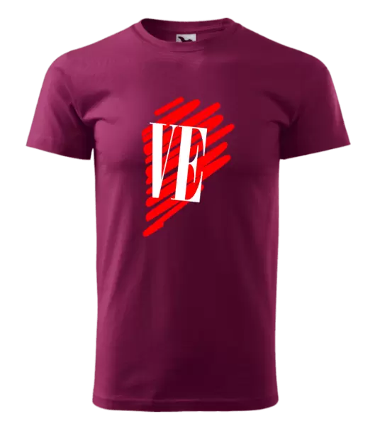 Pánské tričko Srdce LOVE - VE