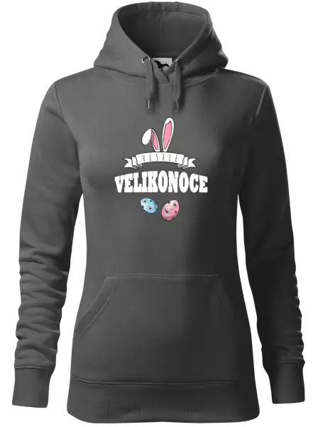 Dámská velikonoční mikina Veselé Velikonoce - uši