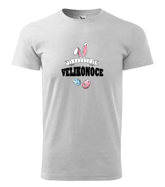 Pánské velikonoční tričko Veselé Velikonoce - uši