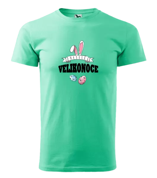 Pánské velikonoční tričko Veselé Velikonoce - uši