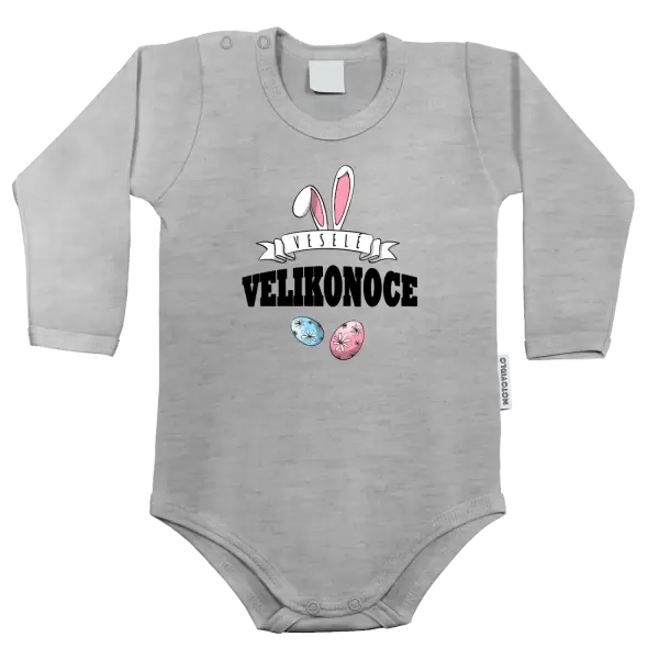 Dětské body Veselé Velikonoce - uši