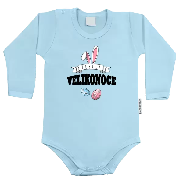 Dětské body Veselé Velikonoce - uši