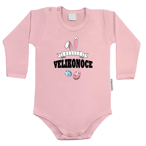 Dětské body Veselé Velikonoce - uši