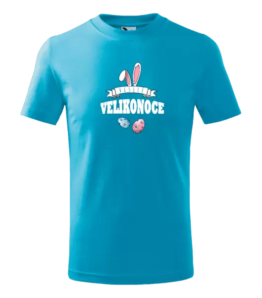 Dětské velikonoční tričko Veselé Velikonoce - uši