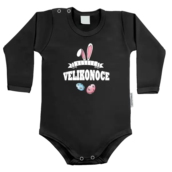 Dětské body Veselé Velikonoce - uši