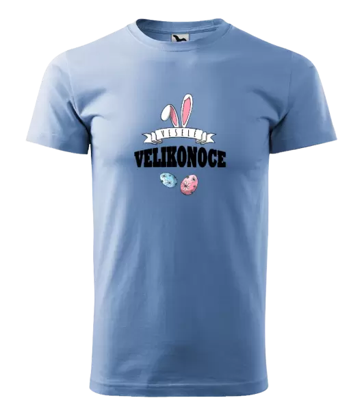 Pánské velikonoční tričko Veselé Velikonoce - uši