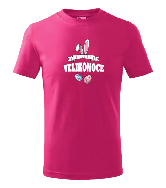 Dětské velikonoční tričko Veselé Velikonoce - uši