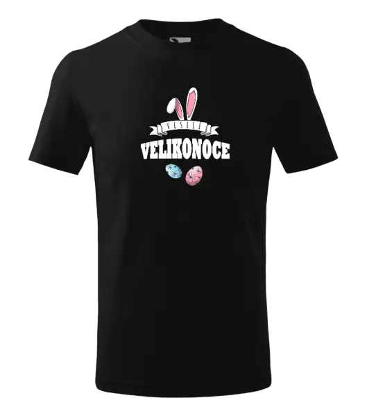 Dětské velikonoční tričko Veselé Velikonoce - uši