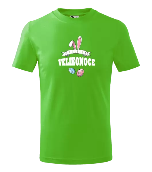 Dětské velikonoční tričko Veselé Velikonoce - uši
