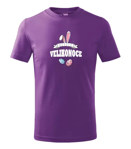 Dětské velikonoční tričko Veselé Velikonoce - uši