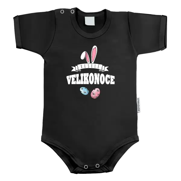 Dětské body Veselé Velikonoce - uši