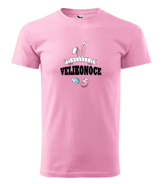 Pánské velikonoční tričko Veselé Velikonoce - uši