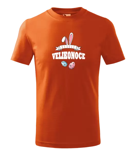 Dětské velikonoční tričko Veselé Velikonoce - uši